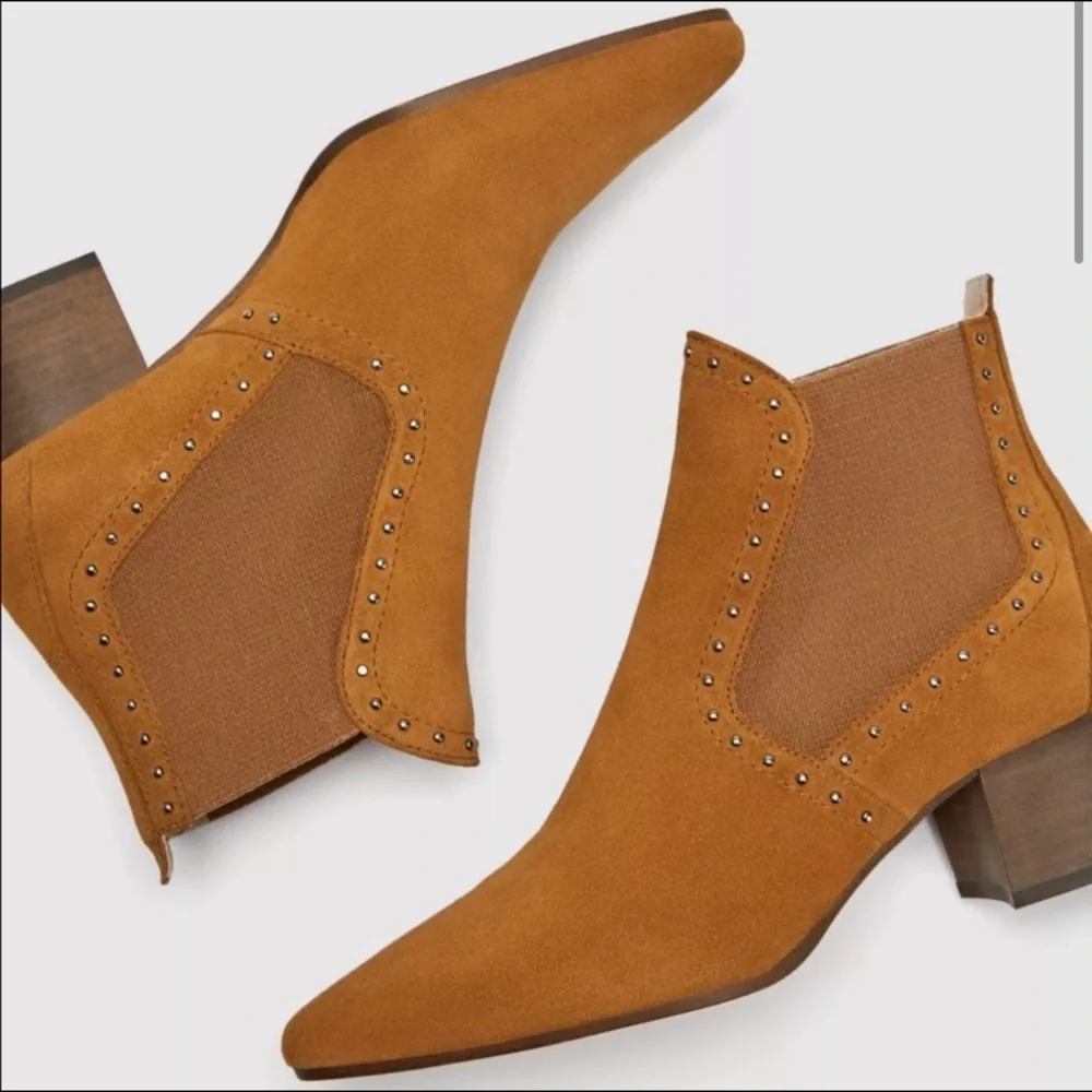 Zara brown leather